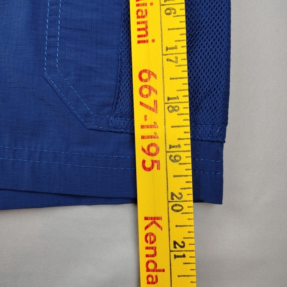 Reel Legends Tarpon Performance Shorts Mens XL Blue 7.5" Inseam Lightweight - Picture 14 of 16
